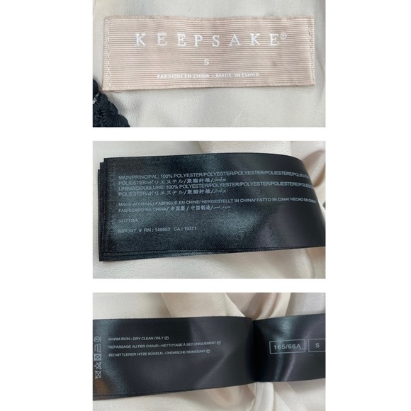 Keepsake True Love Black Lace Women’s Event Occasions Midi Dress Size Small - Picture 11 of 16